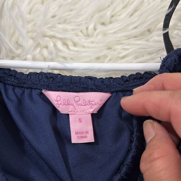 LILLY PULITZER OFF SHOULDER MINI DRESS SIZE SMALL - Picture 7 of 12